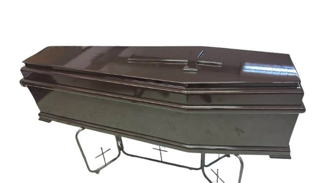 Φέρετρο με λιτές και μοντέρνες γραμμές