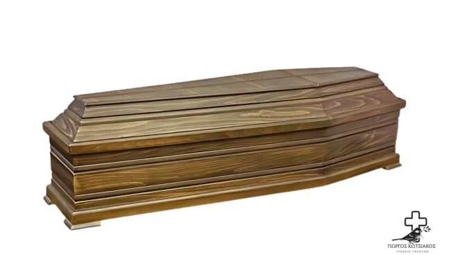 Παραδοσιακό φέρετρο θρησκευτικής κηδείας