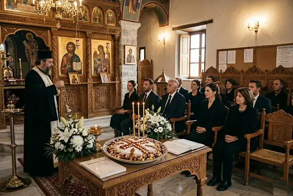 Οργάνωση μνημόσυνου στην Αθήνα - Γραφείο Τελετών Κωτσιάκος
