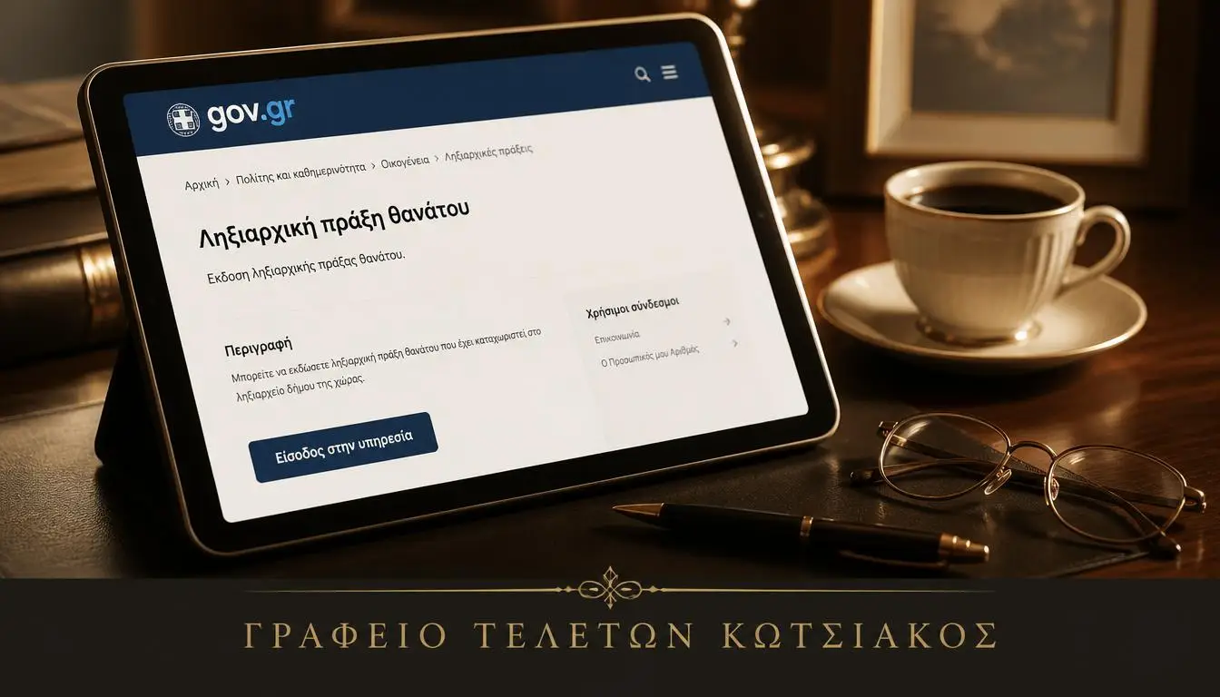 πιστοποιητικό εγγυτέρων συγγενών gov gr ηλεκτρονικη εκδοση